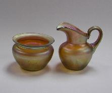 GOLD AURENE CREAM AND SUGAR
